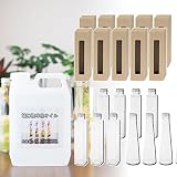 ハーバリウム オイル 2000ml ＋ ハーバリウム用ビン 10本 ＋ 専用ケース10個 お得セット (円柱瓶4本、角柱瓶3本、円錐瓶3本)