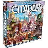 Citadels ボードゲーム - 新しいキャラクターと地区を備えたクラシックな都市構築カードゲーム!子供と大人のための中世の戦略ゲーム、10歳以上、2-8人用、20-60分のプレイ時間、Z-Man Games製