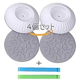 4個セット ウォールセーバー 壁を傷つけない 滑り止めパッド ベビー ペット用ゲート Wall Protector