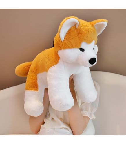 Amazon.co.jp: ほっこり秋田犬 はち兵衛 ウルトラBIGぬいぐるみ ぽか