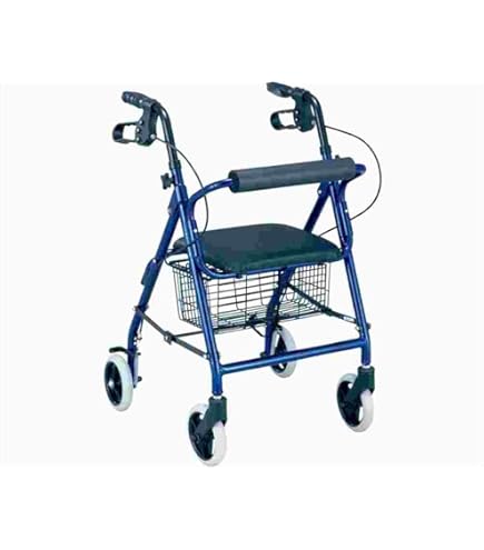 Amazon | 島製作所 四輪歩行車 シンフォニースリムBOX 花柄紺 1個 | 島