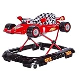 Dream On Me Victory Lane Activity Walker, Red by Dream On Me [並行輸入品]