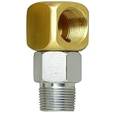 T&S Brass AG-6C Gas Appliance Connector, SwiveLink, 1/2" [並行輸入品]