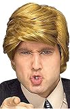 [キューティー・ハイ] QT-High ドナルド トランプ 風 ウィッグ コスプレ 耐熱 かつら 仮装 扮装 変装用 専用ネット付き