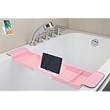 Amazon Icey バスタブトレー バスタブラック 浴室用ラック バステーブル バスラック 伸縮式 ズレ防止 大容量 水切り お風呂用品 バス用品 ホーム キッチン オンライン通販