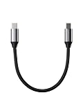 CableCreation 0.3M短いUSB4変換ケーブル, Thunderbolt 4ケーブル40Gbps, 240W, 8K@60Hz, Thunderbolt 3, Thunderbolt 4及びUSB-Cポート付きデバイスに適用