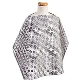 Trend Lab Gray Greek Key Nursing Cover by Trend Lab