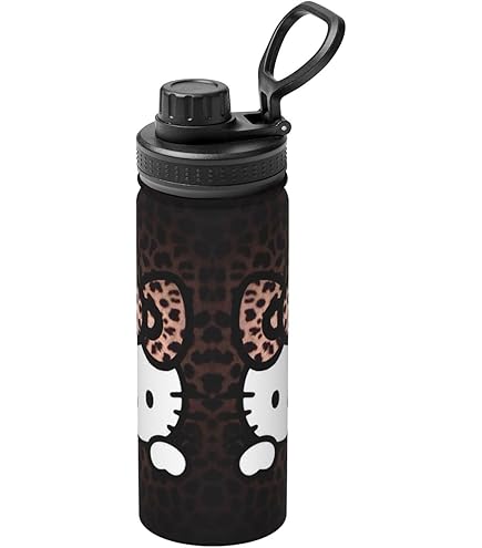 Amazon | ハローキティ 豹柄 ヒョウ柄 水筒 真空断熱 保温 保冷