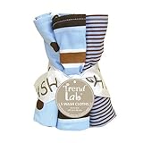Trend Lab Max Dot Bouquet Set - Hooded Towel and 5 Pack of Wash Cloths by Trend Lab [並行輸入品]