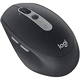 ロジクール ワイヤレスマウス 無線 静音 Bluetbooth Unifying 7ボタン M590GT グラファイトトーナル ワイヤレス マウス windows mac Chrome Android iPad OS M590 国内正規品 ブラック