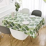 PVC製 透明 テーブルクロス テーブルマット デスクマット マット テーブルカバー 撥水加工 耐久 汚れ防止 サイズ選択可能 (65X65CM,Green)