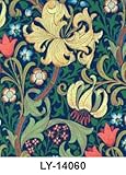 輸入壁紙 LY-14060/ネイビー golden lily ゴールデンリリー Morris & Co.(イギリス) ウィリアム・モリス 52cm×10m
