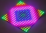 visdoll ws2812b 5050 RGB LED Dispalyパネル、フル夢色個別にアドレス可能なデジタル柔軟なLEDランプパネル照明dc5 V ホワイト
