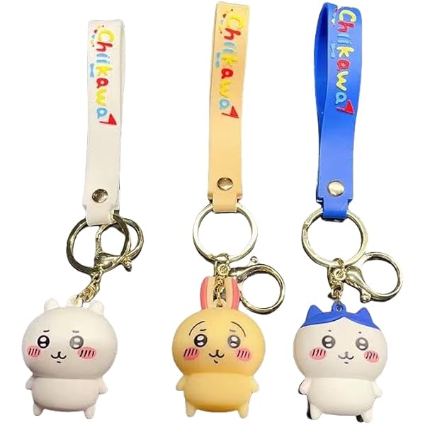 Amazon.co.jp: [P.X.store] ちいかわ ぬいぐるみ キーホルダー ちい