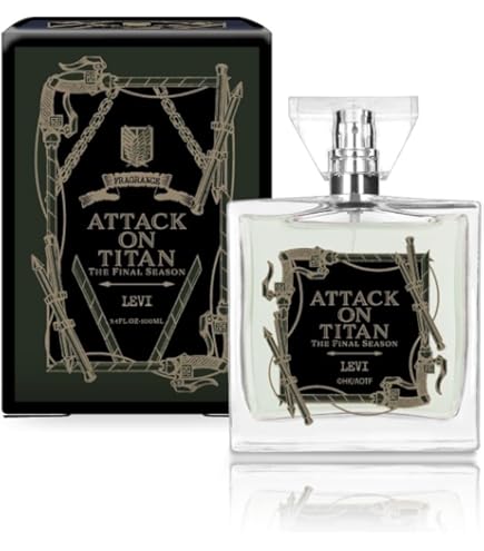 Amazon | 進撃の巨人 オードパルファム リヴァイ 50ml | Sugoi Mart