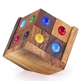 MOCCO（モッコ） THAI WOODEN GAMES カラーキューブ8【CP-07】