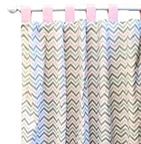 New Arrivals Peace Curtain Panels, Love Pink by New Arrivals [並行輸入品]