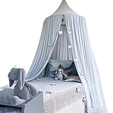 Yuena Care モスキートネット 蚊帳 お姫様気分 ネット 天蓋カーテン オシャレ 虫除け 防蚊 プリンセス 吊り下げ インテリア かわいい 簡単取り付け