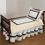 Baby Doll Bedding Classic Toddler Bedding Set, Ecru by BabyDoll Bedding
