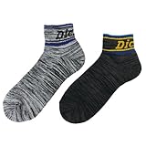 ディッキーズ ロークルーソックス 2足入り D-3227 カラーミックス F