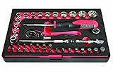 Astro 7441 1/4-Inch Drive Close Quarter Spline Socket Set [並行輸入品]