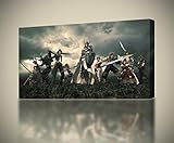 ファイナルファンタジーキャンバスプリント壁アートホームデコレーションGiclee * 4サイズ* ca183 130x70 cm (51"x27.5" Inches) CA183114