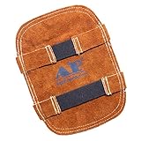 F Fityle プロ仕様　溶接手袋　断熱　耐火性　やけど防止　作業グローブ　牛革　保護シールド　茶色