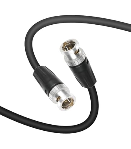 Amazon | Canare L-5.5CUHD 6フィート 12G-SDI 75オーム 4K UHD 低損失