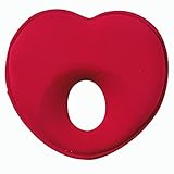 Babymoov Lovenest- Flat-Head Pillow, Red by Babymoov