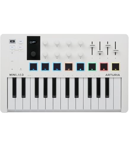 Amazon | Arturia KeyLab MKII 49 Professional MIDI Controller and