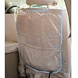 Sedeta シートバックカバーは、透明プロテクターカバー保護ジャケットをキックする ソファープロテクターカバー 車の保護カバー カーシートカバープロテクター 真新しい 高品質 有用