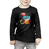 笑顔のカラフルな子猫 子供服 春秋 長袖 Tシャツ トレーナー 丸い襟 キッズ 男の子 女の子 ベビー おしゃれ カジュアル ファッション 可愛い