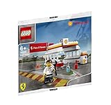 レゴ 40195 シェルステーション/Shell Station 昭和シェル限定 Shell V-power Lego Collection