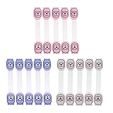 B Blesiya 約15個　安全ロック　ドアロック　戸棚ロック　ドアドローバー　地震対策　子供　安全ため　使い便利