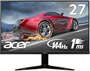Acer、240Hz/FreeSync/HDR対応のゲーミングモニター『KG271 Bbmiipx