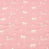 Cream gauze(クリームガーゼ) ６重ガーゼ生地 マルチブランケット 日本製 (ねこ)