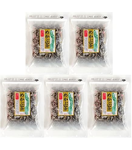 Amazon.co.jp: めかぶ茶 梅味 50g (5袋) : 食品・飲料・お酒