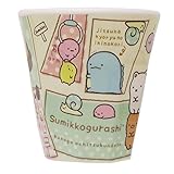 ティーズ Wプリントメラミンカップ すみっコぐらし ブロック/ブルー 250ml SG-5525170BL