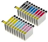 【ノーブランド品】(18 色セット) Epson IC6CL50 エプソン 【互換インクカートリッジ 】 (プリンター カラリオ EP-302, EP-4004, EP-704A, EP-774A, EP-801A, EP-802A, EP-803A, EP-804A, EP-804AW, EP-901A, EP-904A, PM-A820, PM-A840, PM-A840S, PM-A920, PM-G4500, PM-G860, PM-T960)