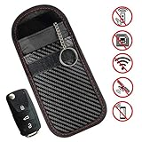 スマートキー 電波遮断用ポーチ リレーアタック防止 カーセキュリティ RFIDブロッキング ス...