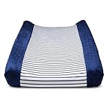 Circo? Wipeable Changing Pad Cover - Navy Stripe