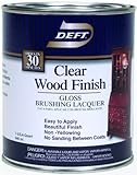 Deft Interior Clear Wood Finish Gloss Brushing Lacquer Quart [並行輸入品]