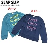 SLAP SLIP(スラップスリップ) ミニ裏毛「ロゴ」長袖トレーナー【1603】【C】 150 ネイビー(05)
