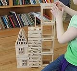 Toyshop®シティブロックス 300 ピース セット 木製 積み木 アメリカ 大人気 のシンプルな ブロック 知育玩具