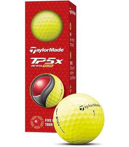 Amazon | テーラーメイド（TAYLORMADE） ゴルフボール TP5x Ye