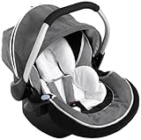 Hauck Zero Plus Group 0+ Car Seat - Black/Silver by Hauck