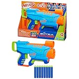 ハズブロ(HASBRO) ナーフ エリートJR. エクスプローラー、簡単操作のブラスター、ナーフエリートダーツ8本付き、屋外ゲーム向けブラスター、対象年齢6才以上 F6367 正規品