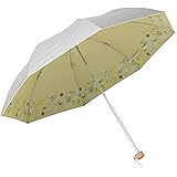 日傘 軽量 折りたたみ レディース 晴雨兼用 UVカット 遮光 遮熱 ＜ひんやり傘＞【LIEBEN-0590(0577)】