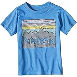 【正規取扱店製品】patagonia パタゴニア ベビーフィッツロイスカイズコットン／ポリＴシャツ 60413 レーダーブルー 5T