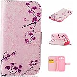 Galaxy S3 ケース Zeebox 手帳型ケース カード収納 横開き Samsung Galaxy S3 用 高品質 液晶保護 カバー 生涯補償付き (ピンク #3)